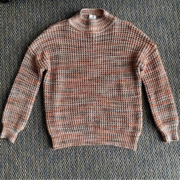 Sadie & Sage Mock-neck Knit Sweater Women’s M - Picture 5 of 8